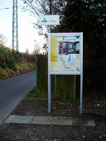  Infotafeln Rhein-Radweg